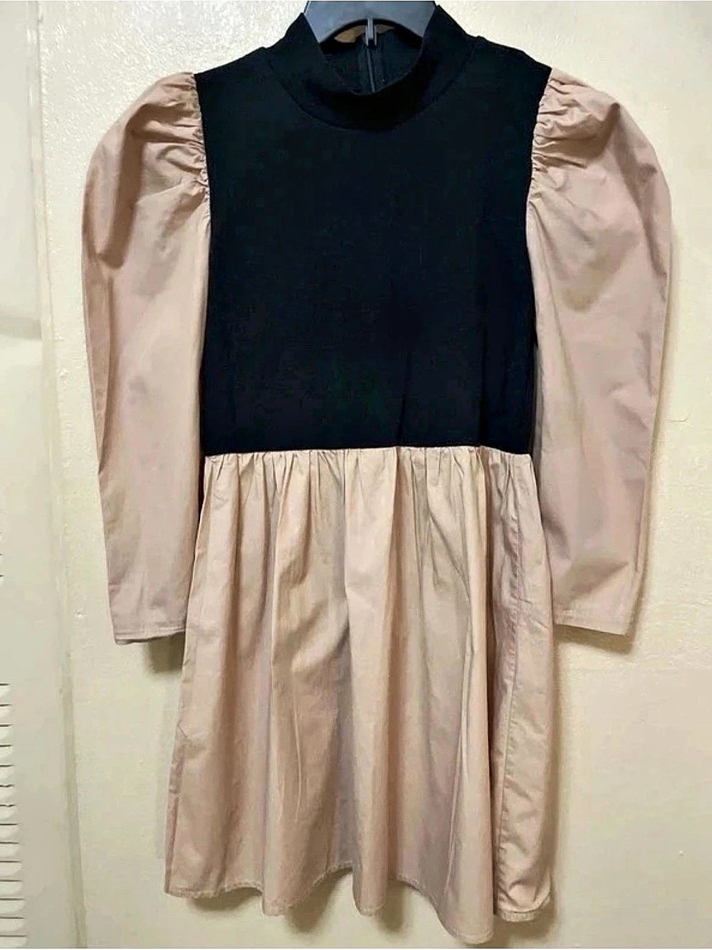 Black & Pink Mini Dress Like New